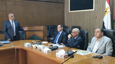 منطقة تعمير شمال سيناء يستعرض خطة العمل 