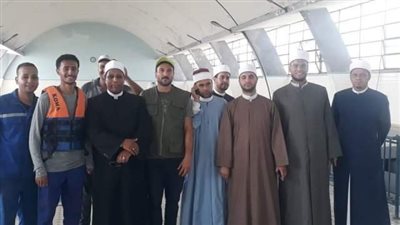 زيارة ميدانية للأئمة والخطباء لمحطة مياه العباسة المرشحة