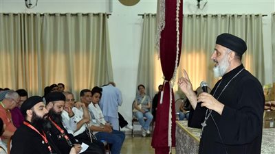 تفاصيل المؤتمر السنوي لخدام إيبارشية بني سويف في دير العذراء..شاهد