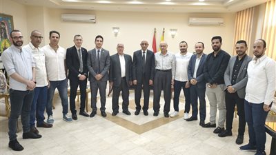 محافظ شمال سيناء يستقبل مجلس إدارة نقابة المهندسين