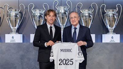 لوكا مودريتش يعلن انتهاء مشواره مع ريال مدريد 