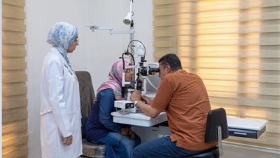 تدريب طلاب المرحلة الإكلينيكية بعيادات كلية الطب جامعة الملك سلمان الدولية