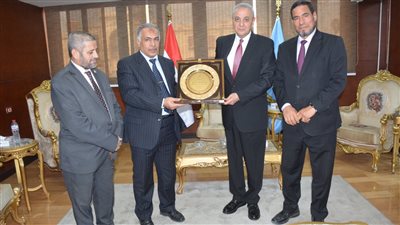 محافظ الغربية يستقبل نائب رئيس جامعة الأزهر لبحث سبل التعاون