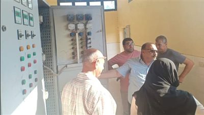 رئيس مياه القناة يتفقد أعمال الإحلال والتجديد بمحطة معالجة بورفؤاد