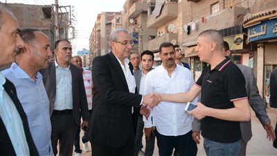محافظ الغربية يتابع حالة النظافة العامة وتطوير شارع سكة زفتى