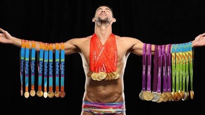 أساطير أوليمبية: مايكل فيليبس ( الولايات المتحدة الأمريكية )