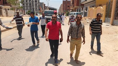 حملات متواصلة لرفع الإشغالات بـ 6 أكتوبر والعاشر من رمضان