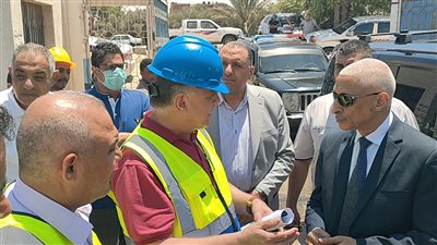 إعادة تشغيل محطة الصرف الصحي الرئيسية بالعريش