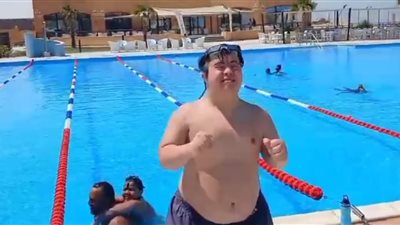 تدريبات مكثفة بالغردقة مع بداية العد التنازلي لتحدي عبور المانش