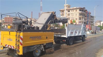محافظ الدقهلية يفاجئ مدينة جمصة لمتابعة مستوي النظافة العامة ومراقبة الأسواق