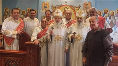 احتفالية كنيسة مارجرجس بتذكار رئيس الملائكة ميخائيل