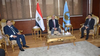 محافظ الغربية يستقبل مجلس إدارة نادي قضاة طنطا لمناقشة سبل التعاون