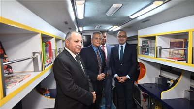  مكتبة مصر العامة المتنقلة تشارك في معرض بورسعيد السابع للكتاب