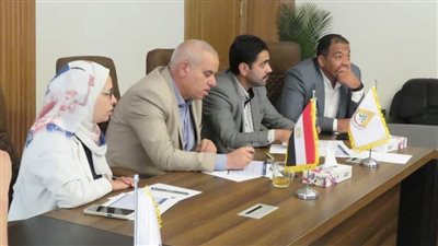 متابعة الموقف التنفيذي لمشاريع المرافق الجاري تنفيذها بالعبور الجديدة