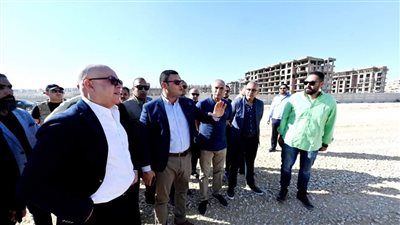 الشربيني يتفقد سير العمل بمشروع 