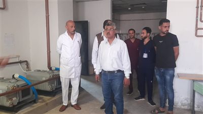 وكيل  صحة شمال سيناء يتفقد مستشفى نخل للاطمئنان على سير العمل 