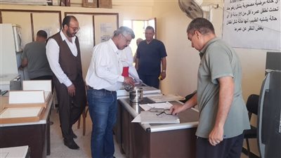 وكيل صحة شمال سيناء يتفقد وحدتي الحسنة وبغداد بمناطق الوسط