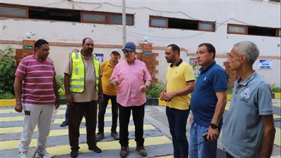 رئيس مياه الإسكندرية يتابع أعمال إحلال وتجديد خط الطرد بالمنتزة