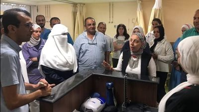 وكيل صحة الإسماعيلية تتفقد مستشفي القنطرة شرق