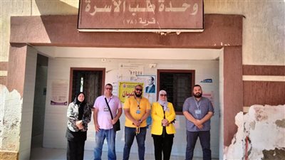 صحة كفرالشيخ تدشن قافلة طبية مجانية بقرية ٧٨ مركز الحامول