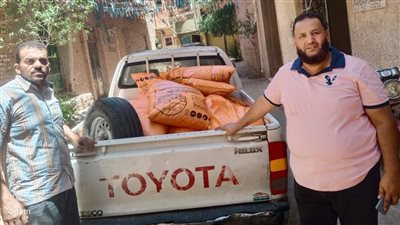 ضبط 850 كيلو سماد قبل بيعه في السوق السوداء بالفيوم 