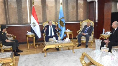 محافظ الغربية يستقبل الشركة الوطنية للمقاولات العامة والتوريدات لمناقشة سبل التعاون 