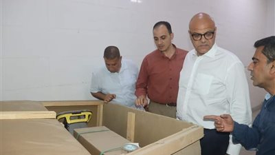 صور|محافظ القليوبية يتفقد مجزر شبرا الخيمة