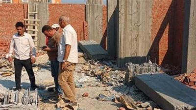 محافظ القليوبية يتابع إزالة الطوابق العلوية المخالفة بمنطقة الفلل ببنها