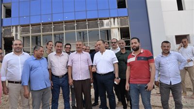 محافظ أسيوط يتفقد أعمال تطوير وإنشاء مستشفى ديروط المركزي الجديد