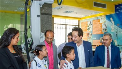 هندسة طنطا تستقبل الأطفال المشاركين ببرنامج 