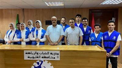 صور|وكيل شباب بالقليوبية يشهد المقابلات شخصية لـ فريق 