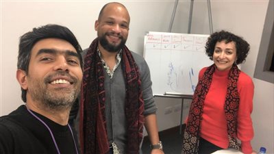 عمرو عابد ينشر كواليس رحلة كتابة مسلسل موعد مع الماضي