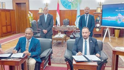 بروتوكول تعاون بين المركز القومى للبحوث ومصنع «كيم تك» للأجهزة العلمية والمعملية 