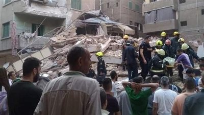 ارتفاع عدد ضحايا عقار حدائق القبة المنهار