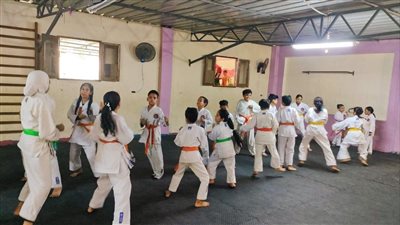 الكاراتيه بمركز شباب المنتزة ضمن حملة صيف بلدنا 