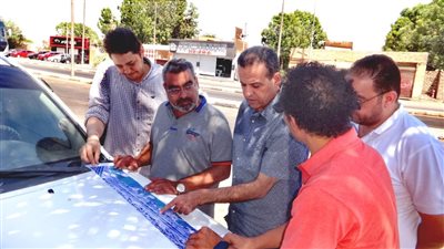 إعادة تأهيل موقف الأقاليم بشرق السكة في الأقصر