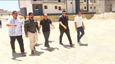 رئيس جهاز حدائق أكتوبر يتابع تنفيذ مشروع 