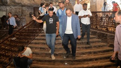 محافظ أسيوط يتفقد أعمال تطوير طريق مسار رحلة العائلة المقدسة