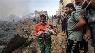 رئيس العراق يؤكد ضرورة توحيد الموقف الدولي لوقف العدوان على غزة