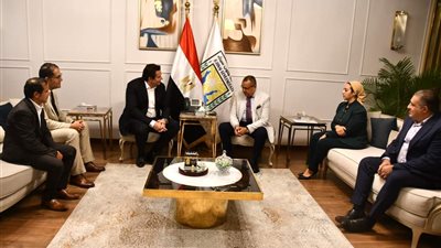 محافظ جنوب سيناء يستقبل مالك مجموعة فنادق دومينا كورال باي بشرم الشيخ