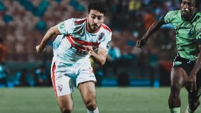 مصطفى الزناري يشارك في مران الزمالك إستعداداً لـ بيراميدز