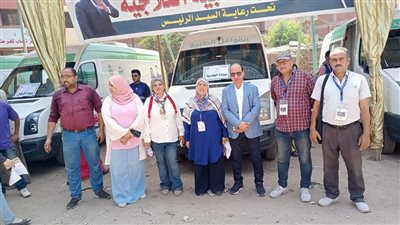 وكيل صحة القليوبية يتفقد أعمال القافلة الطبية المجانية بقريه كفر طحلة