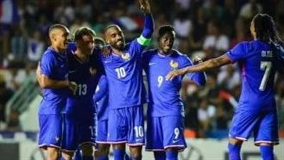 منتخب فرنسا الأولمبي يتقدم على مصر في الشوط الإضافي الأول 