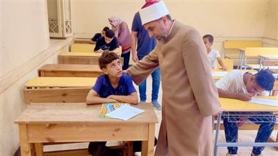 انتظام امتحانات الدور الثاني لصفوف النقل بأزهر الشرقية 