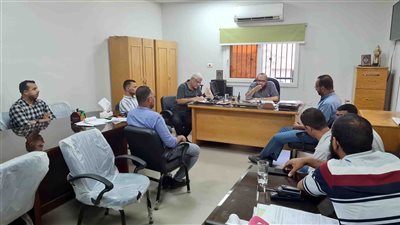 رئيس مياه سوهاج يتفقد محطة مياه المراغة 