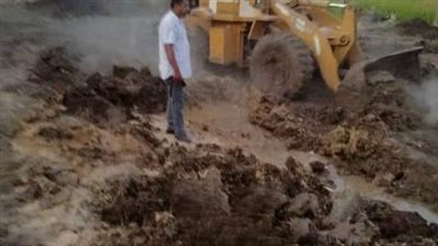 إزالة فورية للتعديات على الأراضي الزراعية بالشرقية 