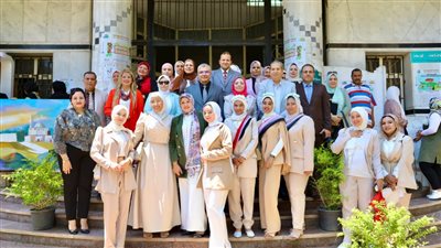 إفتتاح معرض الأشغال الفنية بنوعية الزقازيق 