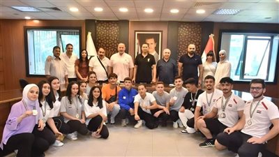 الاتحاد الرياضي العام يكرم منتخب سوريا للجودو 