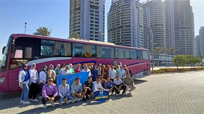 وفد جامعة دمنهور يشارك في فعاليات مهرجان 