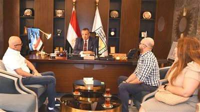 محافظ جنوب سيناء يستقبل وفد البنك الزراعي لبحث سبل التعاون 